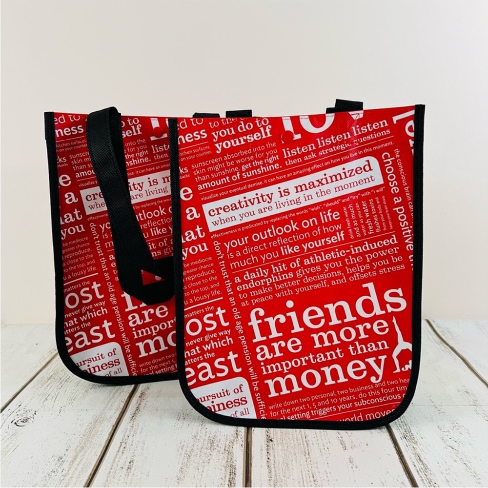 Lululemon Small Reusable Shopping Bags Totes - Picture 4 of 9